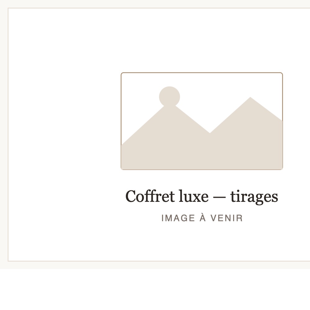 Coffret luxe — tirages